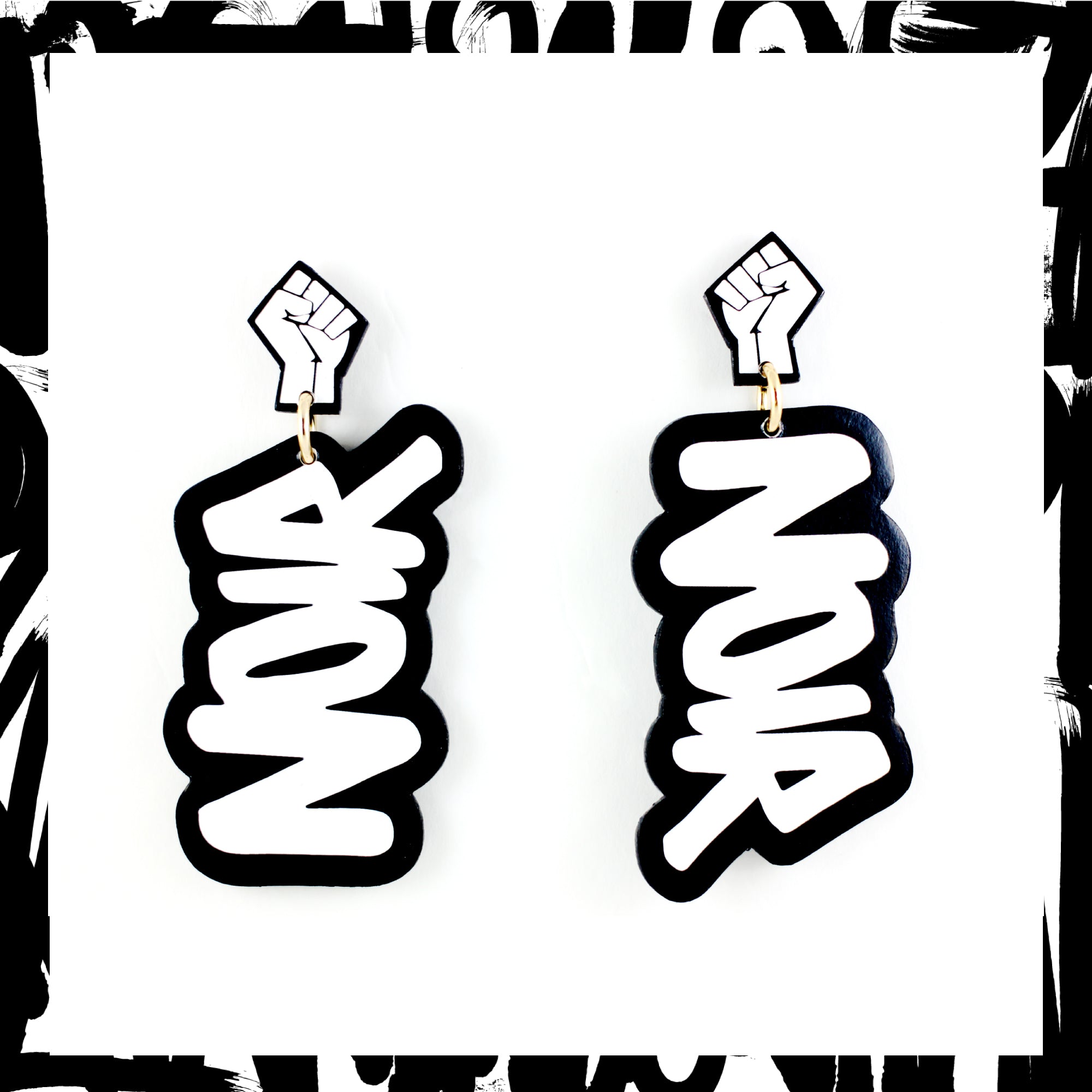 Noir Earrings